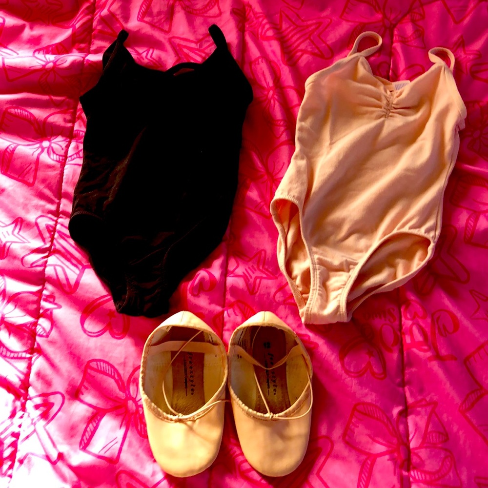 Leotards and shoes